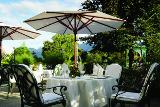 Alpenhof Murnau: Die Terrasse